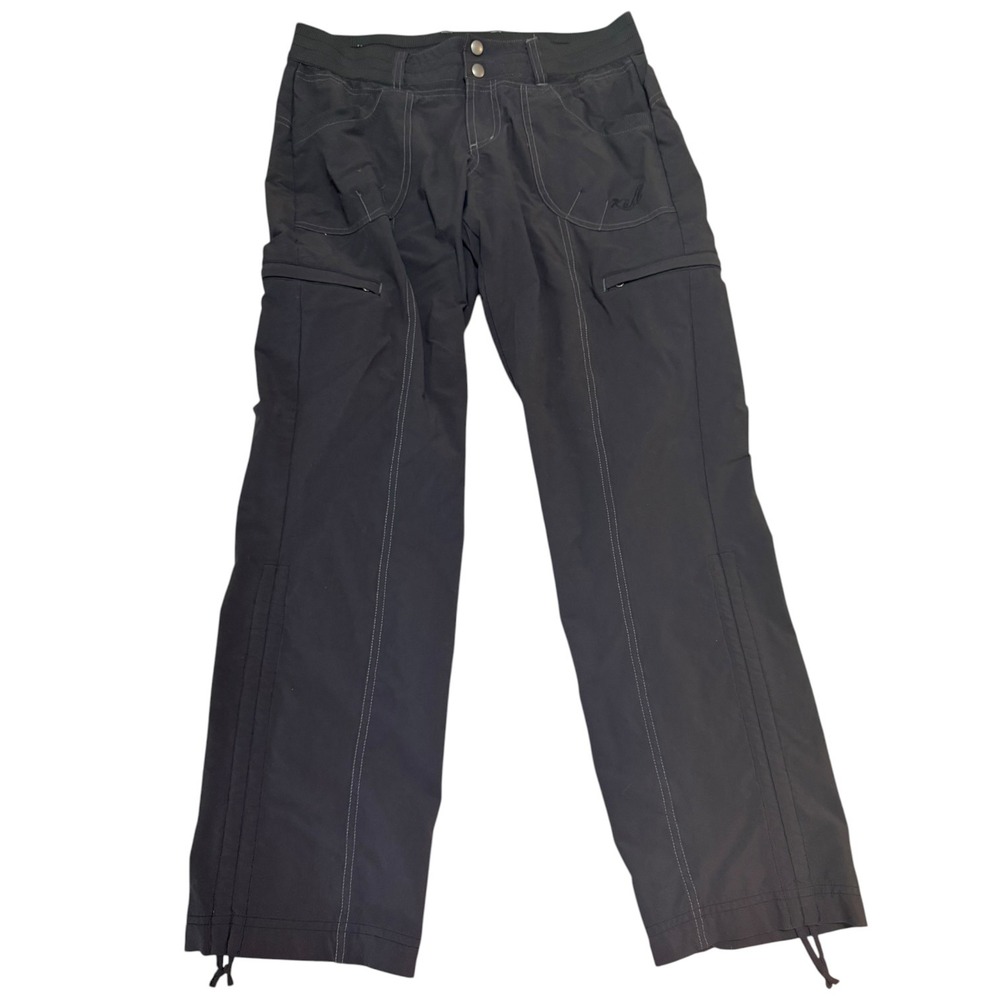 Kuhl Women Hiking Cargo Pants Black Size 4 Short Outdoor Trekking Travel Stretch